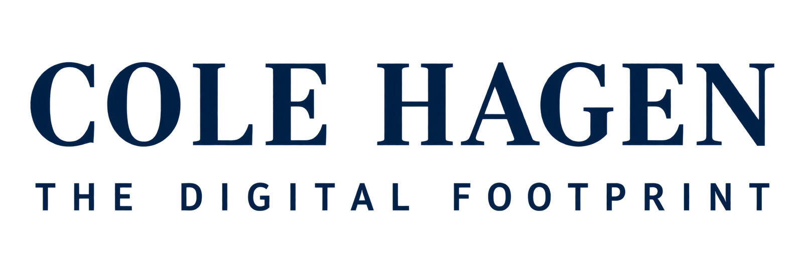 Cole Hagen - The Digital Footprint logo